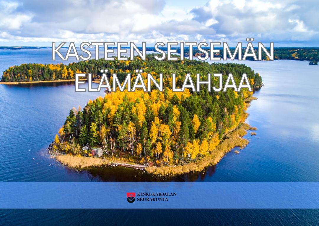 metsää ja kesäistä järvimaisemaa